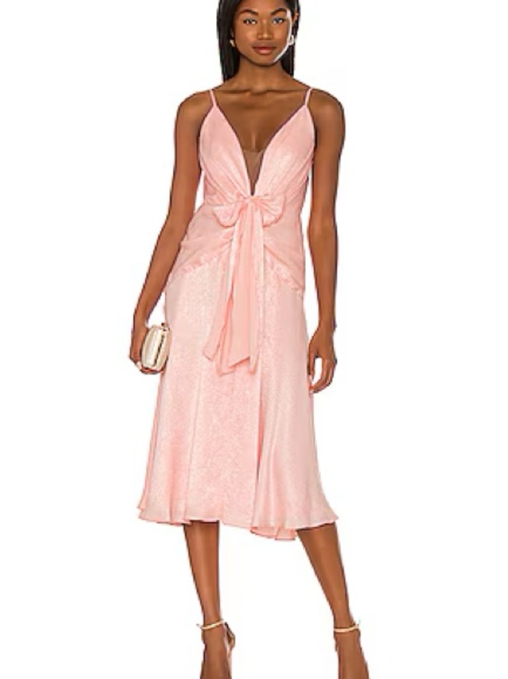 REVOLVE Katie May Sway Zoe Dress in Dusty Rose